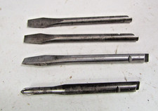 Stanley Yankee 130B screwdriver bits, Three slotted bits & one Posi.