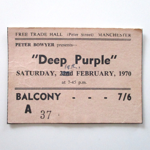 Deep purple concert - deep,