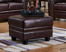 Burgundy Leather 3 Seater, 2