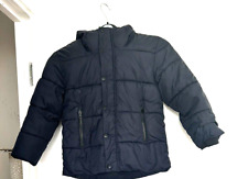 Zara Kids Puffa Coat -size 8 -128 cm-Navy- 5Y