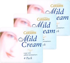 Cussons mild cream soap 4 x