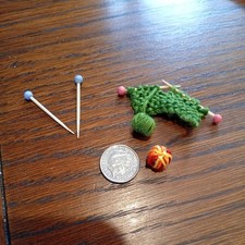 Dolls House Miniature Green