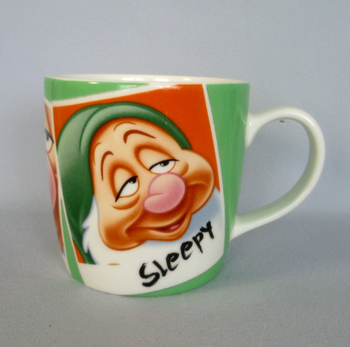 Disney store sleepy dwarf mug - disney,