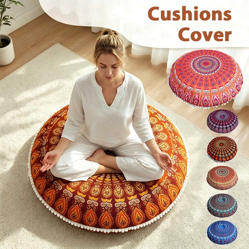 Round floor cushion indian - cushion,