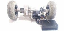 Rear transaxle with motors and gearboxes part electric mobility wheelchair po...