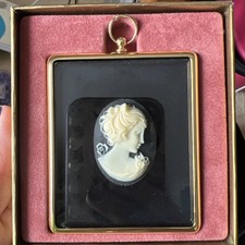 Vintage Girl In Cameo From The