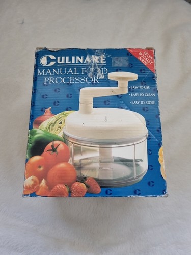 Culinare manual food - culinare, processor