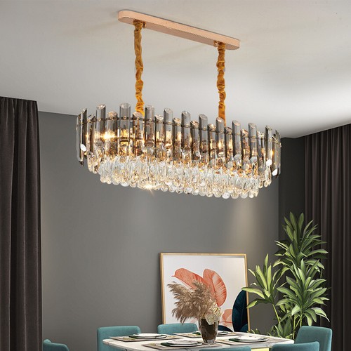 Crystal pendant light bar - light, lamp