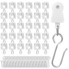 30PCS Curtain Track Glider
