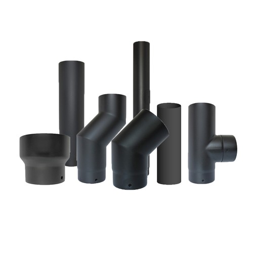 Vitreous enamel flue pipe - vitreous,
