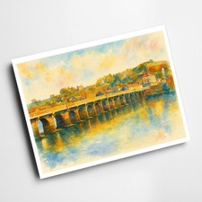 A4 PRINT - Bideford Bridge -