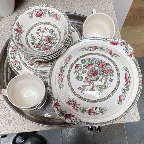 Indian rose ceramic - rose, dinner
