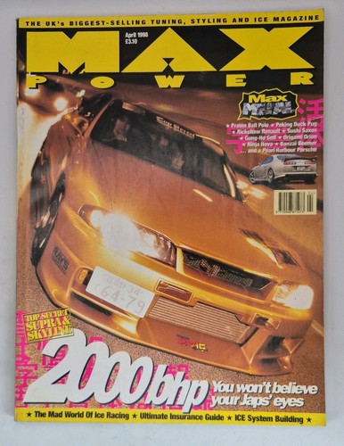 Max power magazine - magazine, 1998