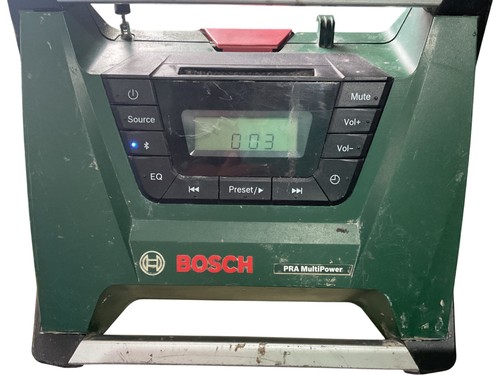 Bosch tough portable radio - tough,