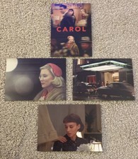 CAROL  - 4 Rare 2015 Film