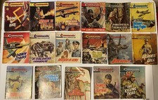 COMMANDO COMIC Vintage x 17 -