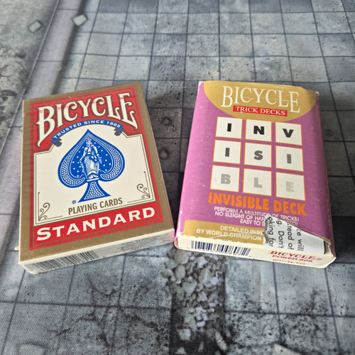 Bicycle standard playing cards - bicycle,