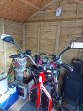 Scooterpac Invader mobility scooter heavy duty 8-16mph. 