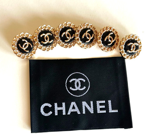 Chanel vintage button - set, of