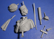 1/10 Gordon Highlander Resin Model Bust Military Unmade.