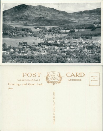 Pitlochry and ben vrackie - and,