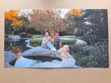 RARE! PATRICK SWAYZE & WIFE LISA NIEMI HAND-SIGNED PROMO POSTER