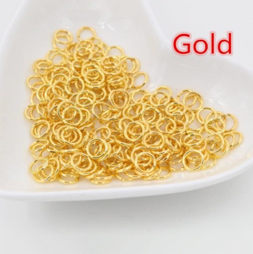 8mm jump rings - rings, metal
