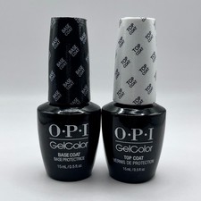 OPI GelColor Base Coat & Top