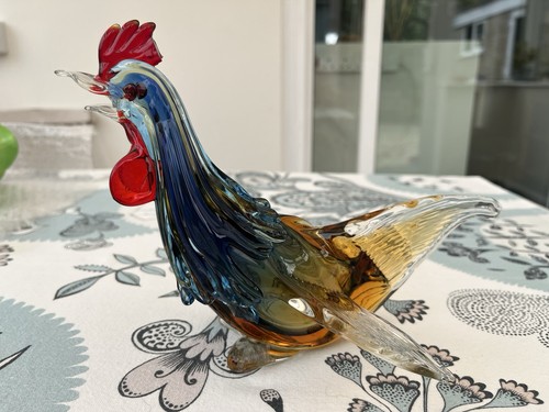 Murano glass cockerel - murano,