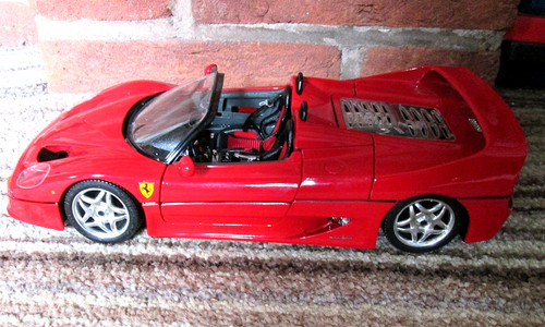 Burago ferrari f50 red 18 - ferrari,