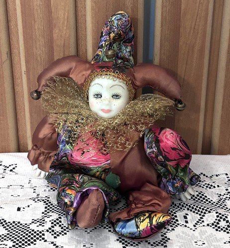 Jester joker doll - mardi, gras