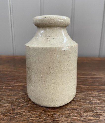 Antique stoneware ink bottle - ink,