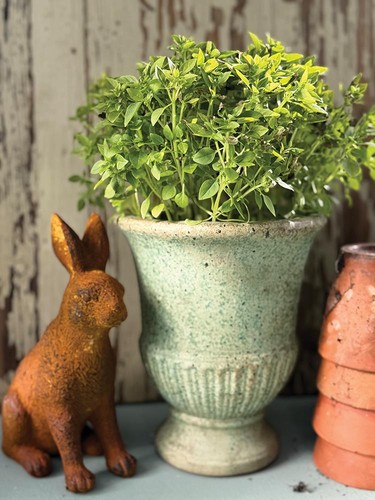 Vintage style urn - vintage,