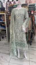 Asian Ready Made Suit Pakistani Indian salwar kameez with dupatta.SIZE S-XL