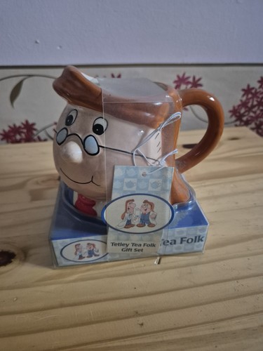 Vintage tetley tea folk gaffer - tea,