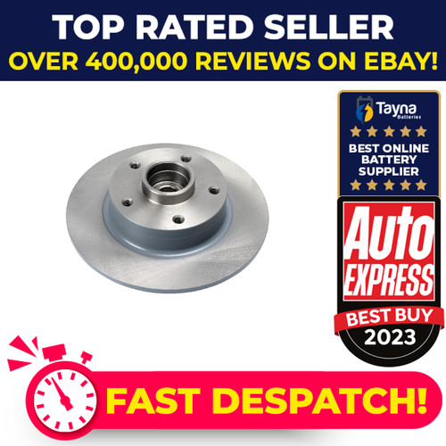 Brake discs pair solid - 2x,