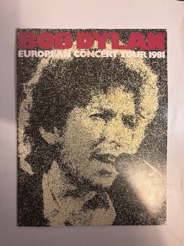 Bob dylan programme - bob, vintage