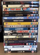 Bundle of 19 DVD Movies Rocket Man Midnight Cowboy Point Break Star Wars Help