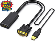 VGA to HDMI Adapter, 1080P