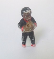 OLD BISQUE MINIATURE MUSICIAN CAKE DECORATION