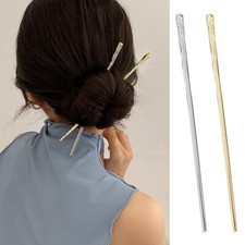 Chinese Handmade Metal Hair Chopsticks Stick Hairpin Chignon Pin Hair Accessory*