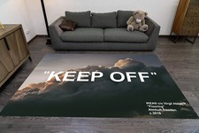 Keep Off Rug, Cloud Rug, Area