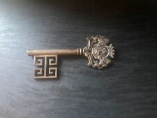 Brinkmann Lange Bremen Crested Silver Plate Key Corkscrew