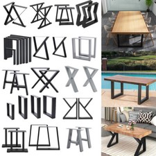 Iron Metal Table Legs Bench