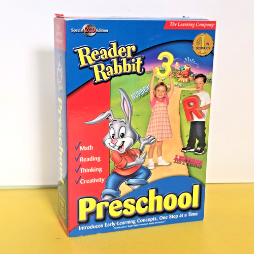 Reader rabbit preschool - reader, big