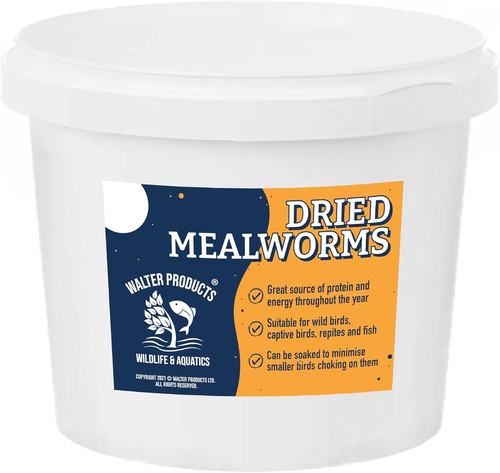 Walter meal worms - meal, (10l