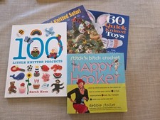 Collection Of Knitting And Crochet  Books 4 In Total 
