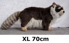 Hansa XL 70cm Raccoon Large Soft Toy - Very High Quality Realistic - RRP £120