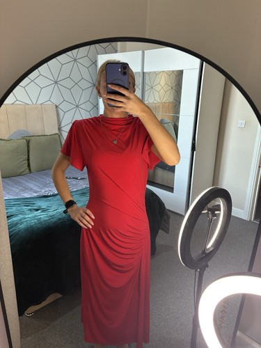 Lipsy london red polyester - red,
