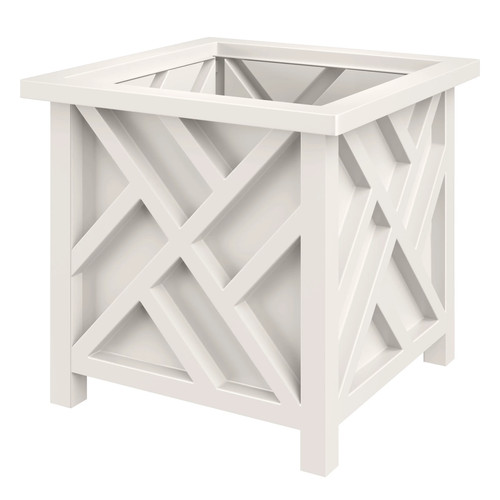 Outdoor lattice planter - lattice,